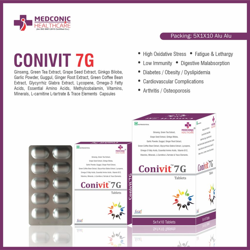CONIVIT 7G 5X1X10 ALUALU CAP