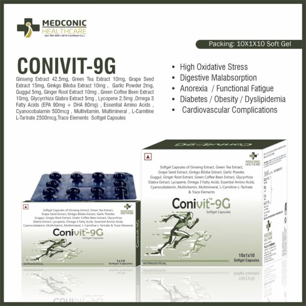 CONIVIT-9G 10X1X10 SG CAP