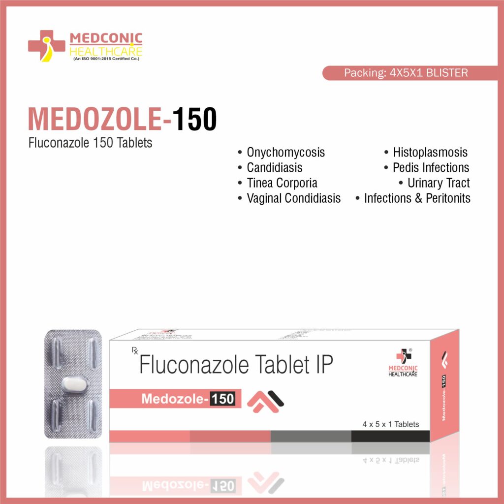 MEDOZOLE-150 4X5X1 BLSTER TAB