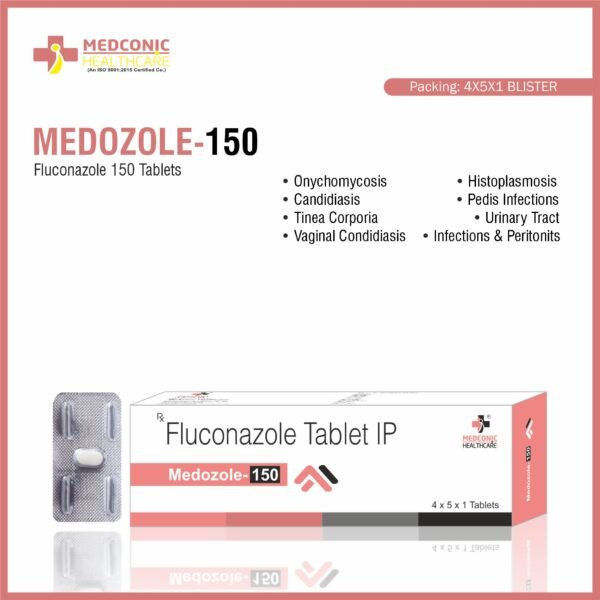 MEDOZOLE-150 4X5X1 BLSTER TAB