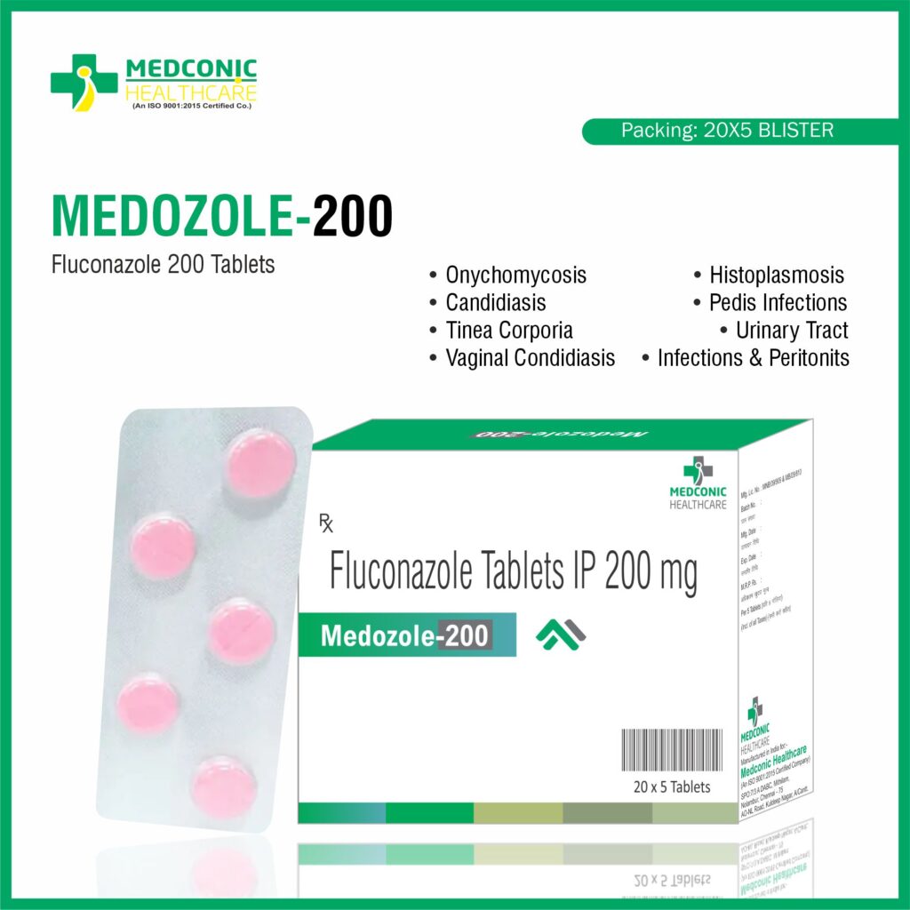 MEDOZOLE-200 20X5 TAB