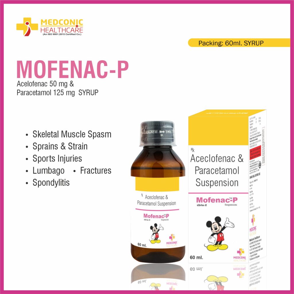 MOFENAC-P 60 ml syrup
