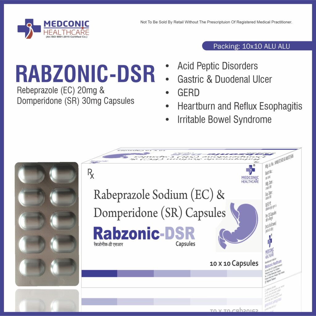 RABZONIC-DSR 10X10 ALUALU CAPSULES