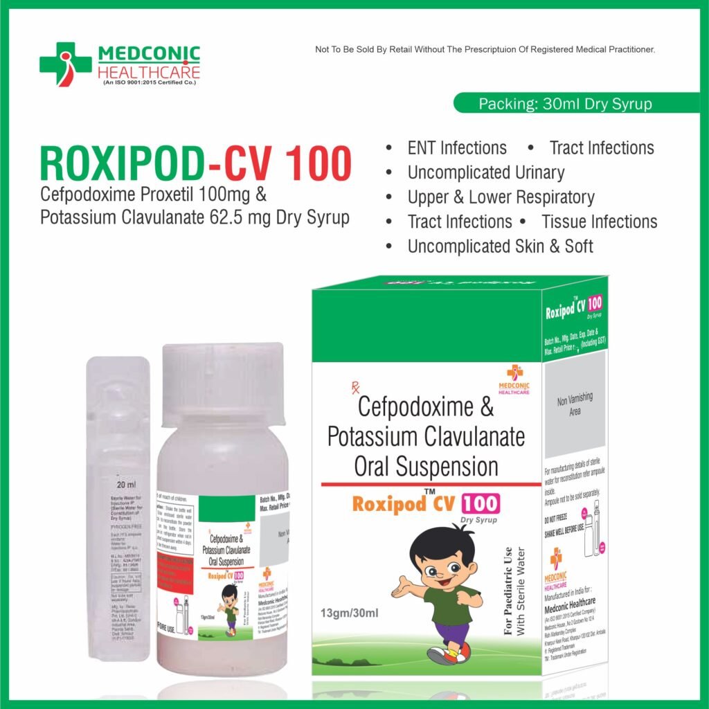 ROXIPOD-CV 100 DRY SYRUP