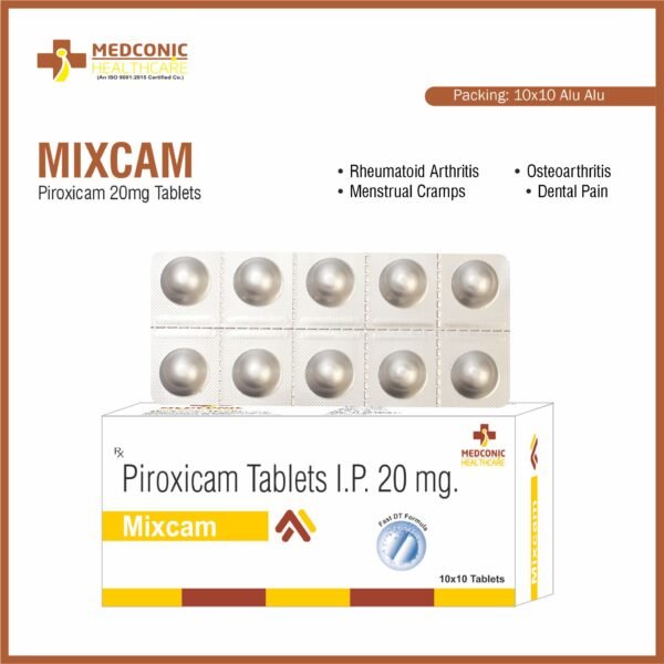 MIXCAM 20MG TAB 10X10 ALU ALU