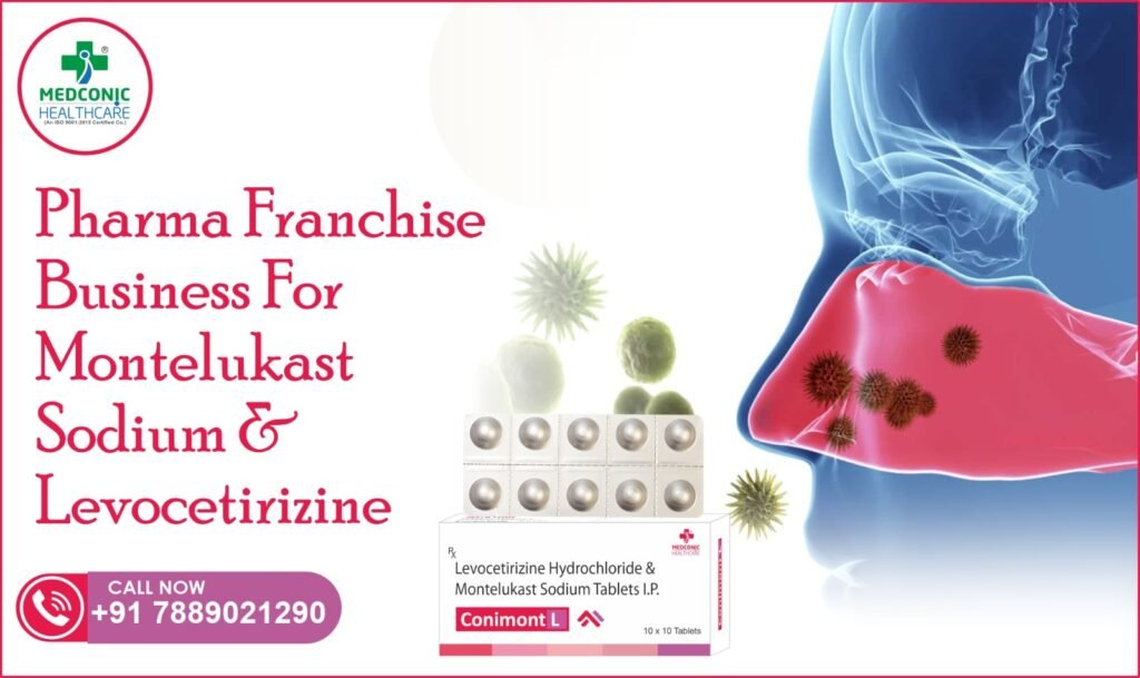 CONIMONT L - MONTELUKAST SODIUM 10 MG LEVOCETIRIZINE 5 MG (AA)