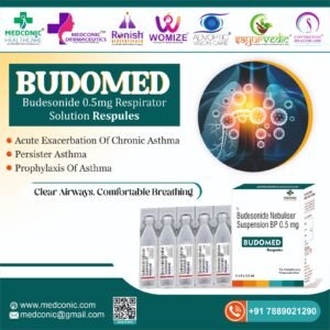BUDOMED - BUDESONIDE 05MG RESPIRATOR SOLUTION TABLETS