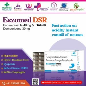 ESZOMED DSR - ESOMEPRAZOLE and DOMPERIDONE