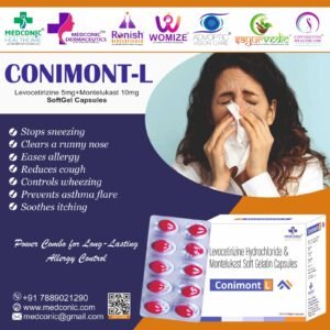 CONIMONT L - LEVOCETIRIZINE and MONTELUKAST