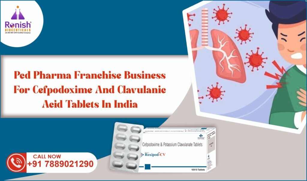 ROXIPOD CV - CEFPODOXIME 200MG + CLAVULANIC ACID 125MG TABLETS
