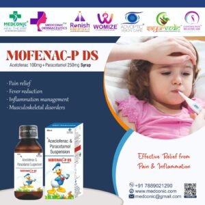 MOFENAC P DS - ACECLOFENAC and PARACETAMOL SYRUP