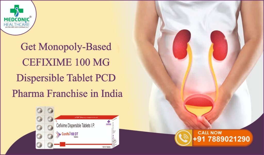 CONIFIX 100 DT - CEFIXIME 100 MG DISPERSIBLE TABLET