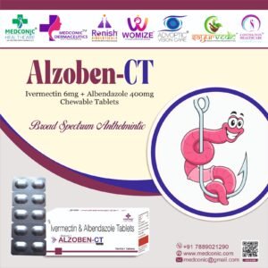 ALZOBEN CT - IVERMECTIN and ALBENDAZOLE CHEWABLE TABLETS